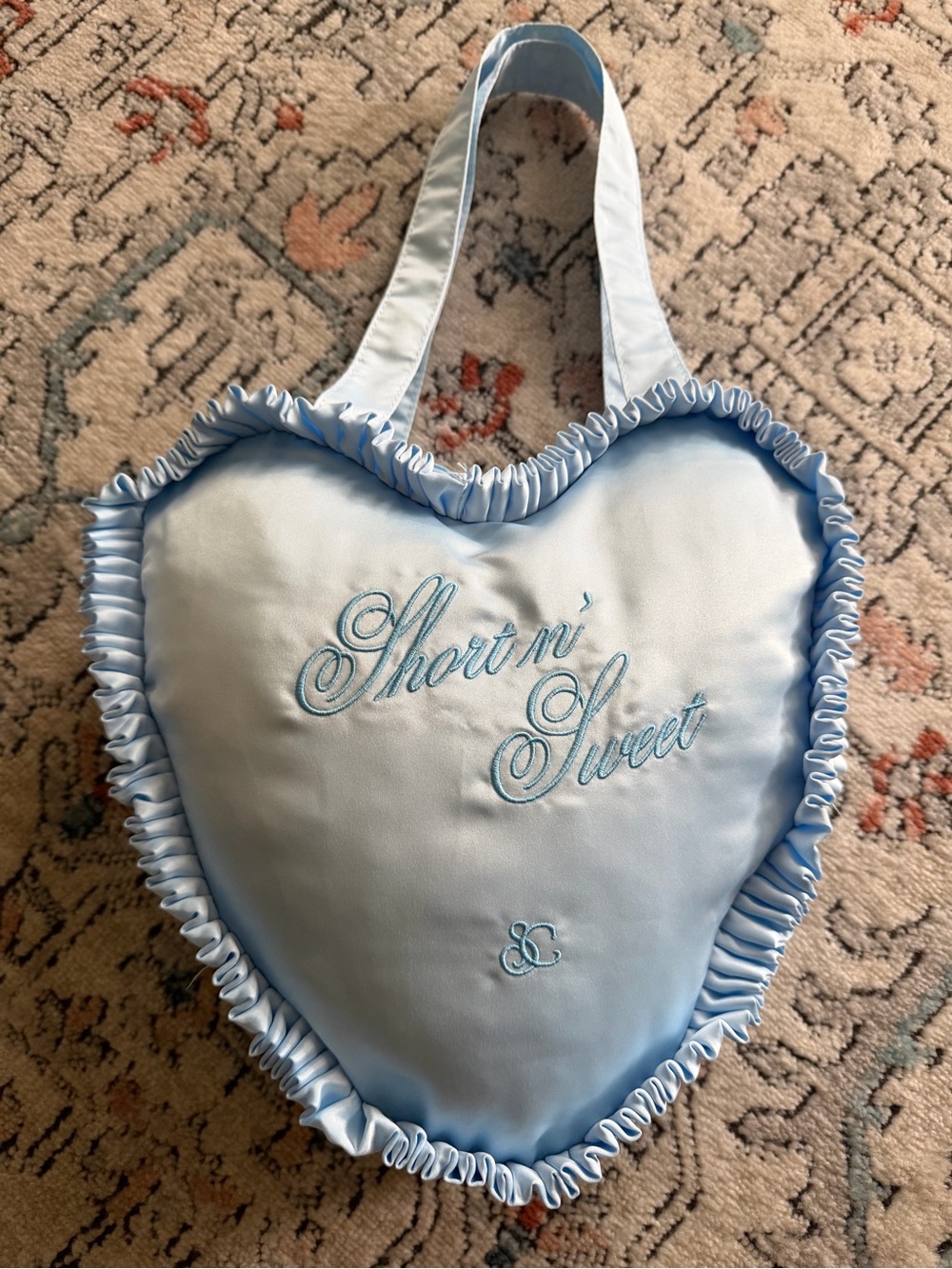 Sabrina Carpenter Official Short n' Sweet Heart Tote